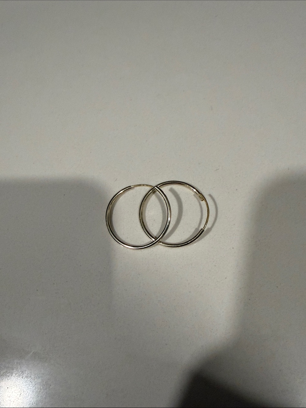 Argento Vivo 30MM Gold Hoops